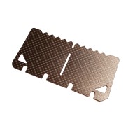 Membrane Carbon OK OKJ KF "Gezackte", MONDOKART, kart, go kart