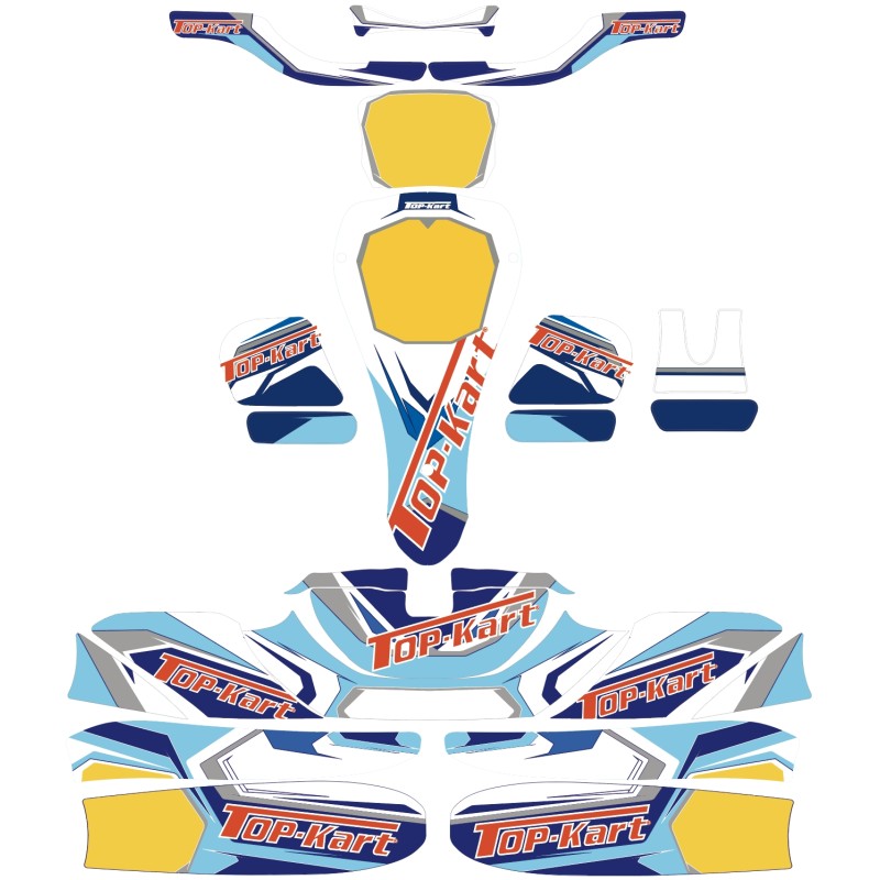 Kit Deco KG 506 Top-Kart OK OKJ KZ Version "X", MONDOKART