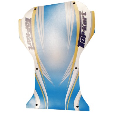 Sticker Floor Pan Top-Kart Kid Kart Blue, mondokart, kart, kart