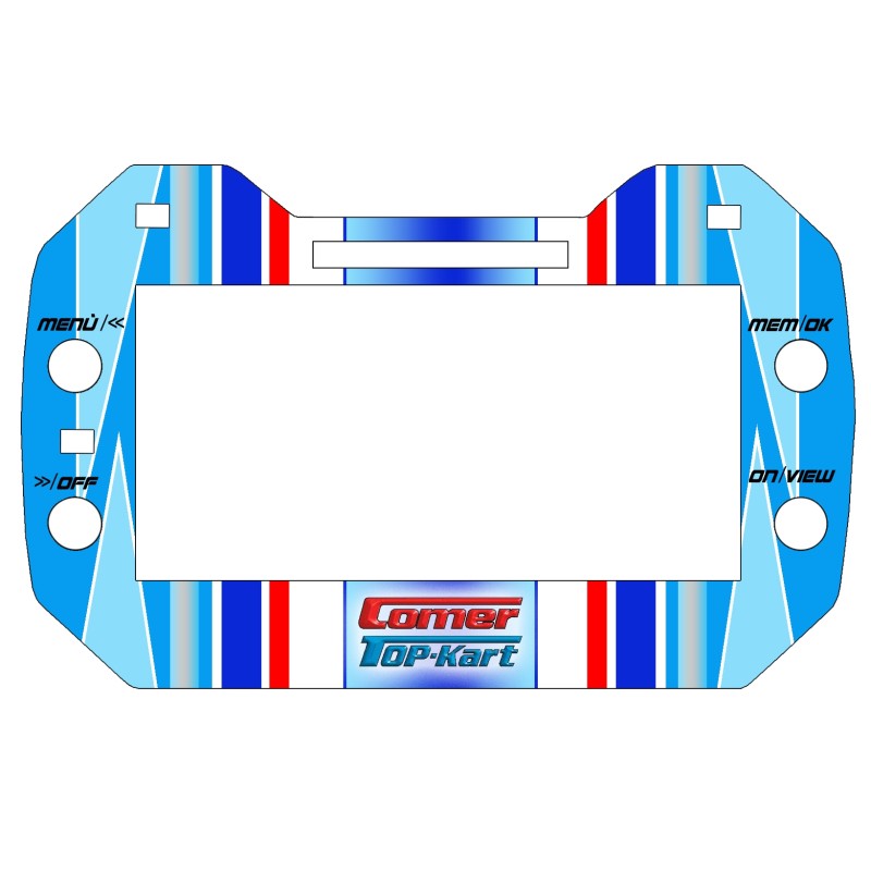 Decò Cover Top-Kart pour AIM Mychron 5 NEW, MONDOKART, kart, go