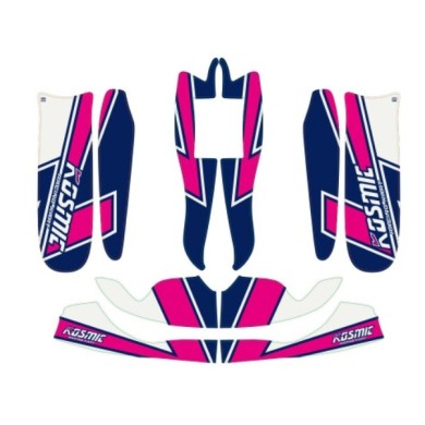 Kit Adhesivos Kosmic Kart OTK 60 carenados M8 Mini / Baby NEW