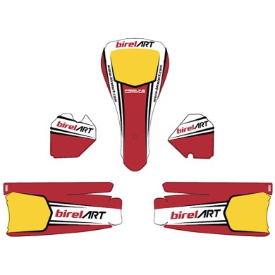 Kit adesivi BirelArt KZ & OK per carene LATERALI EVO KG +