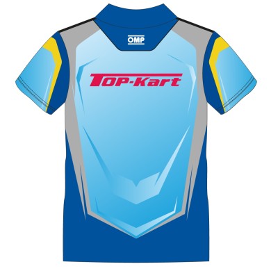 Camisa Polo OMP Top-Kart, MONDOKART, kart, go kart, karting