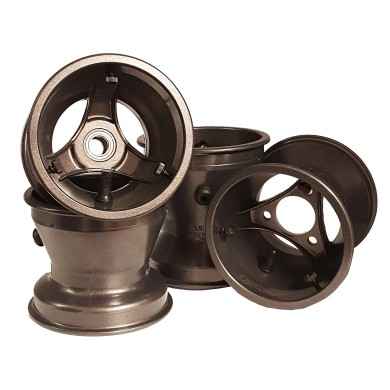 Set cerchi Mini / Baby 112 - 140 mm Top-Kart RACE!! CON VITI