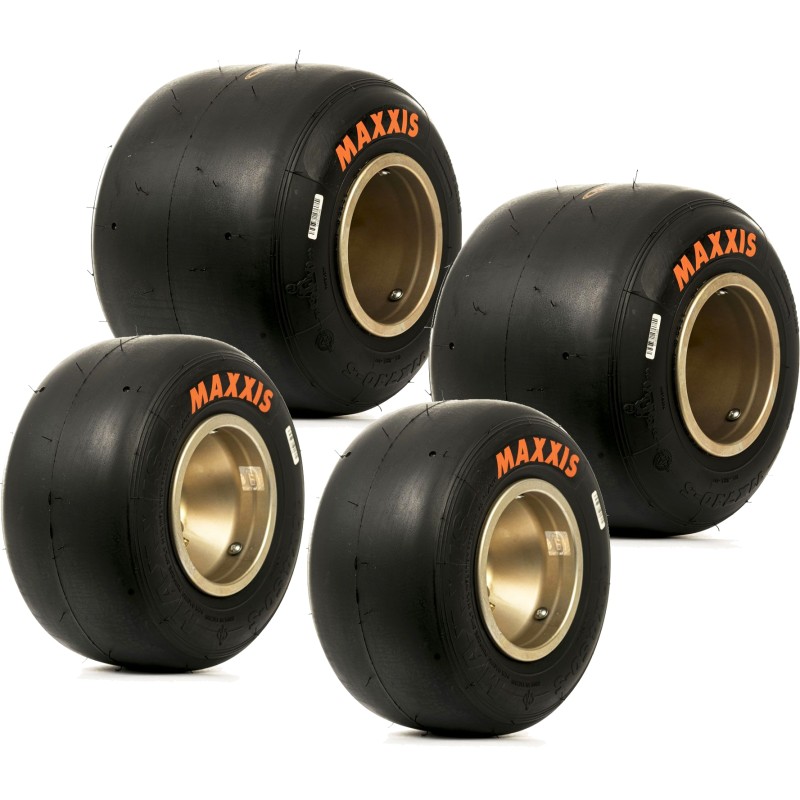 Set pneumatici Maxxiss SLR, MONDOKART, kart, go kart, karting