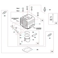 Cylinder Comer C50 (50cc)