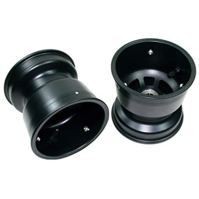 Felge 125mm Aluminium (3 FORI) Topkart SILVER - Vorne/Hinten