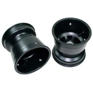 Llanta 125mm Aluminium (3 FORI) Topkart SILVER -