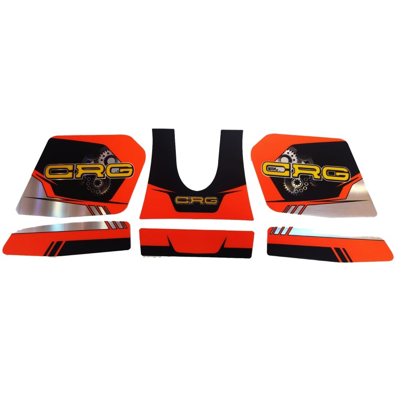 Designkit Aufkleber CRG-Behälter 3 L Mini, MONDOKART, kart, go