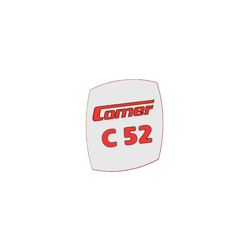 Sticker Comer C52, mondokart, kart, kart store, karting, kart