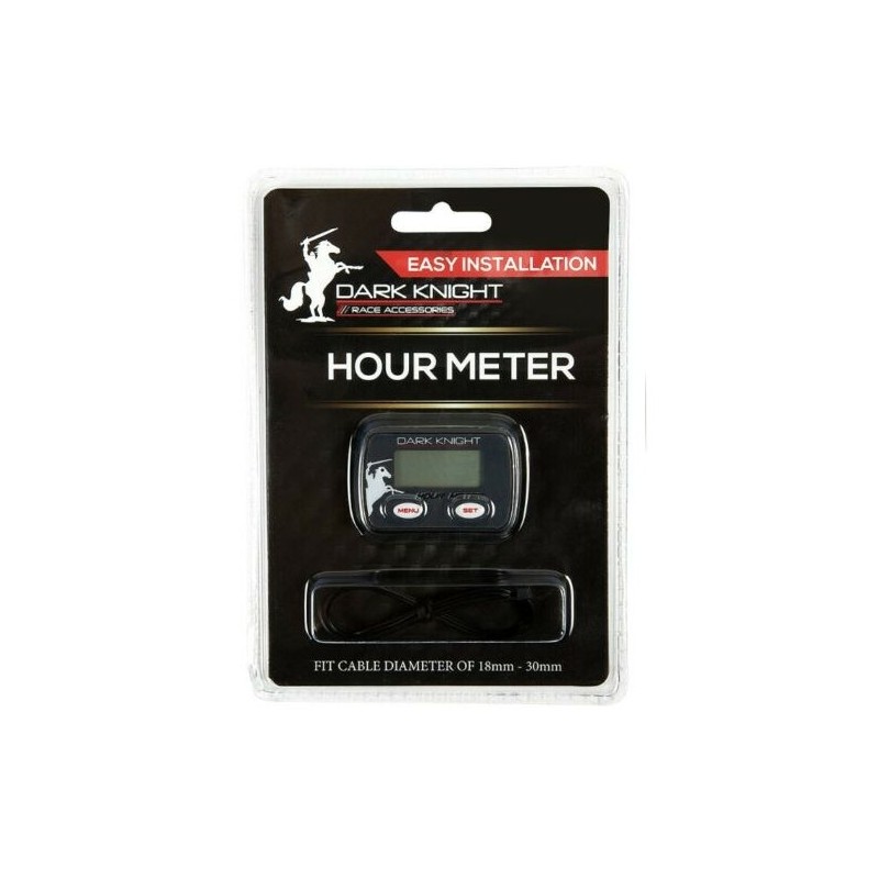 Cuenta Horas DARK KNIGHT para motor, MONDOKART, kart, go kart