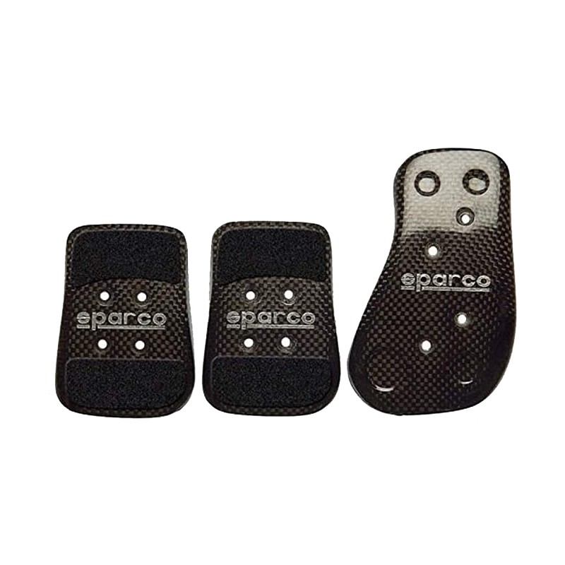 Set per Pedaliera Auto Carbonio Sparco, MONDOKART, kart, go