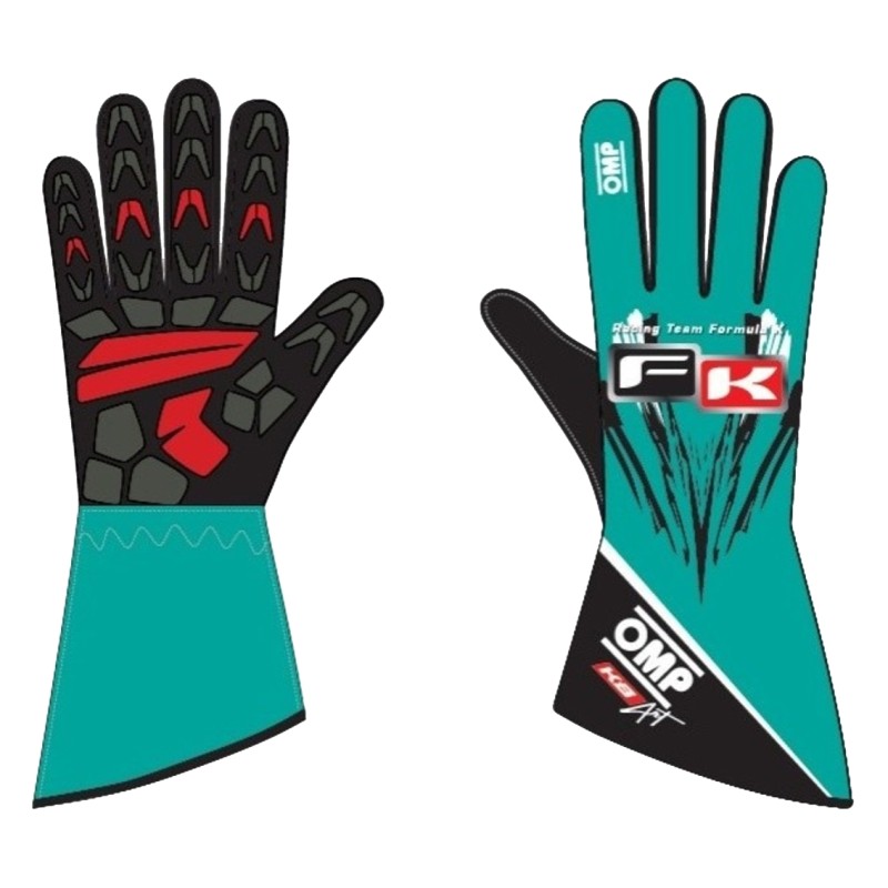 Handschuhe Kart OMP KS ART Formula K, MONDOKART, kart, go kart