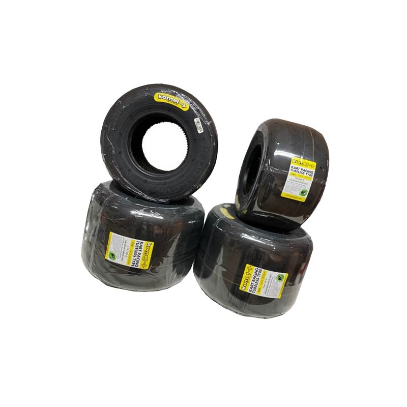 Pneus Set Komet K2M JAUNE Slick IAME X30 NEW!!, MONDOKART