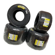 Tyres Set Komet K2M YELLOW Slick IAME X30 NEW!!, mondokart