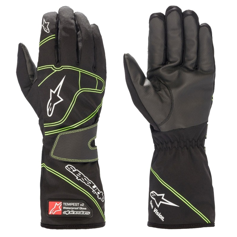 Gloves Alpinestars Rain TEMPEST V2 - ADULT, mondokart, kart