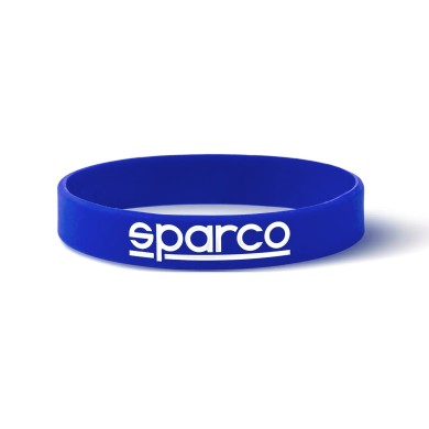 Bracelet Sparco Bleu, MONDOKART, kart, go kart, karting, pièces