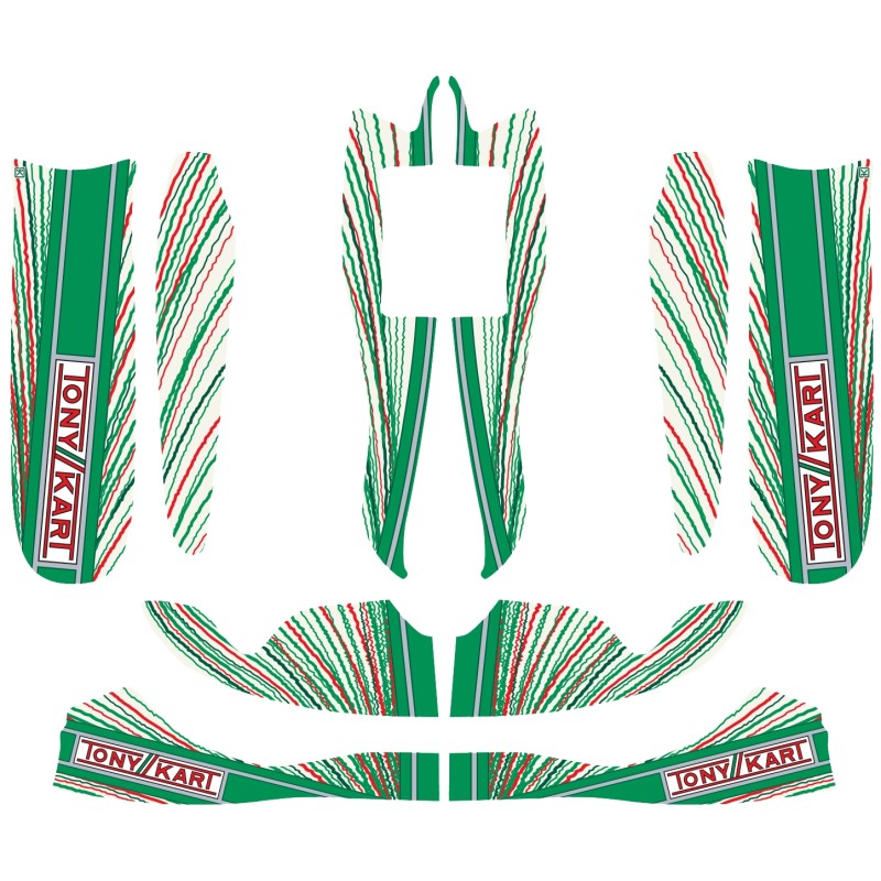 Bodyworks Stickers TonyKart OTK 60 Rookie Mini / Baby M8