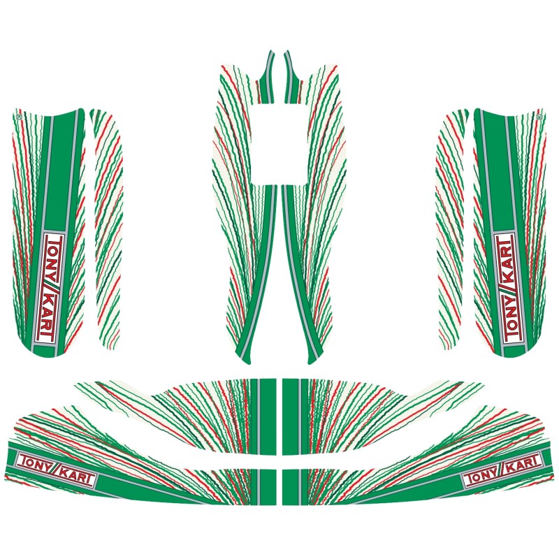 Bodyworks Stickers TonyKart OTK for fairings M7 M10 NEW!!