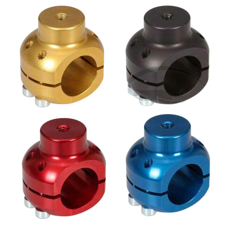 Soporte aluminio anodizado inferior (30 mm), MONDOKART, kart