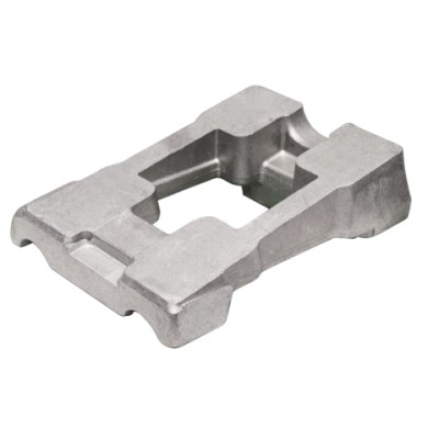 Piastra motore alluminio forata 92 ROTAX OTK TonyKart