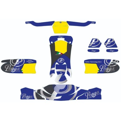 Stickers Kit for Bodyworks KG 507 - 508 IPK Praga, mondokart