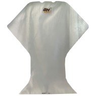 FIBER Silver Floor Plate OK KZ OTK TonyKart, mondokart, kart