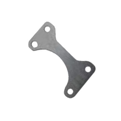 Piastra Supporto Pinza Posteriore V13 Acciaio, MONDOKART, kart