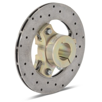 Kit Soporte + Disco Freno Trasero Mini 160 OTK TonyKart