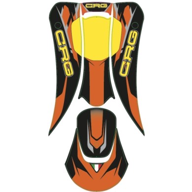 Kit Stickers Front Nose 508 CRG, mondokart, kart, kart store