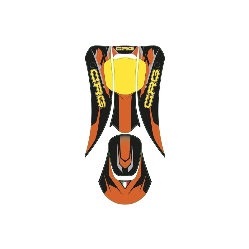 Kit Stickers Front Nose 508 CRG, mondokart, kart, kart store