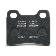 Brake pad REAR AP-RACE 01 Parolin Original, mondokart, kart