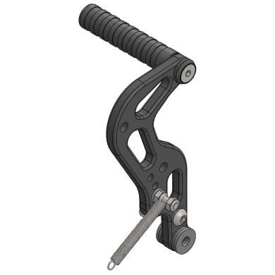 Accelerator Throttle Pedal Black MINI Parolin, mondokart, kart