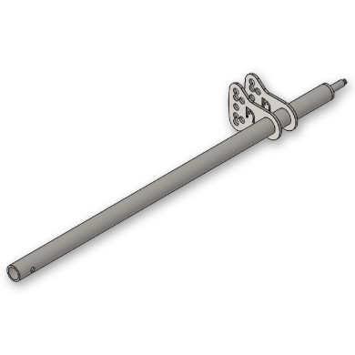 Lenksäule 490mm Parolin OK OKJ KZ RACING DEPARTMENT NEW