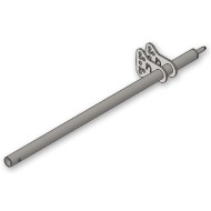 Piantone Sterzo 490mm Parolin OK OKJ KZ RACING DEPARTMENT NEW