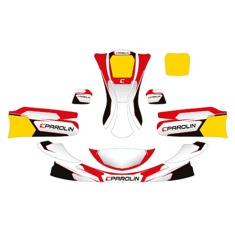 Kit Decò Carrosserie MINI DYNAMICA Parolin, MONDOKART, kart, go