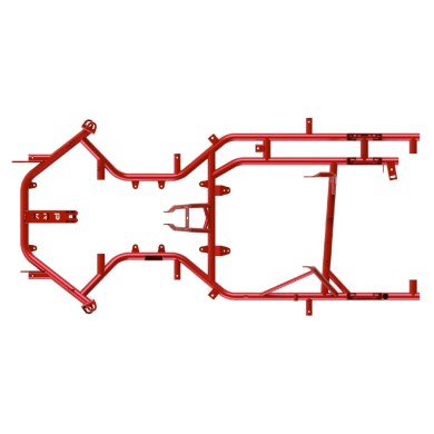 Bare Frame LE MANS - INVADER OK OKJ DD2 KZ Parolin, mondokart