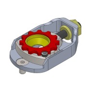 Excéntrico Mangueta 22mm EASY CASTER CAMBER M8 Parolin - Kart