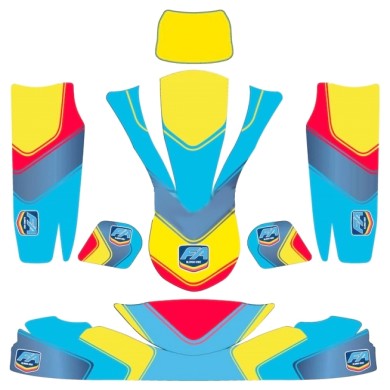 Stickers Kit Bodyworks - OK OKJ KZ - Fernando Alonso FA