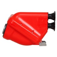 Filtro Active ROSSO Silenziatore aspirazione NUOVA OMOLOGA OK -