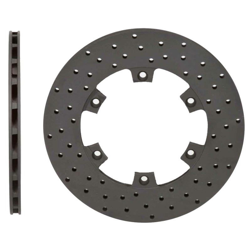 Disque de Frein 210x12mm ventilé avec des trous, MONDOKART