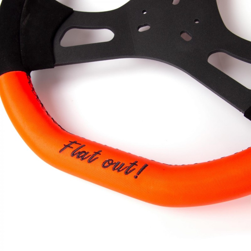 Steering Wheel CRG NEW FLAT OUT, mondokart, kart, kart store