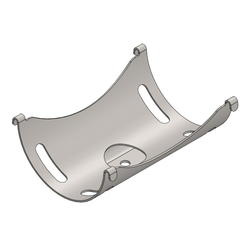 Culla Lunga per Supporto Marmitta Mod. PRKR, MONDOKART, kart