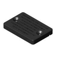 Abdeckung Bremsmasterzylinder AP-RACE -01- 55x35 Parolin