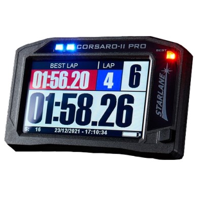 Corsaro-II PRO COLOR Starlane - GPS LapTimer Gauge, mondokart