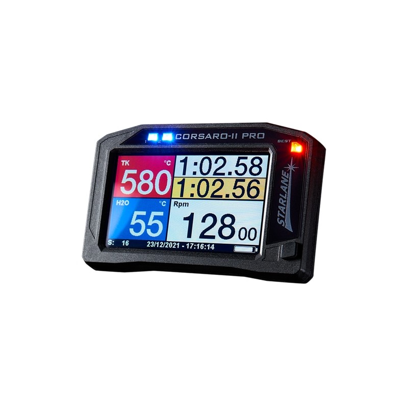 Corsaro-II PRO COLOR Starlane - GPS Laptimer, MONDOKART, kart