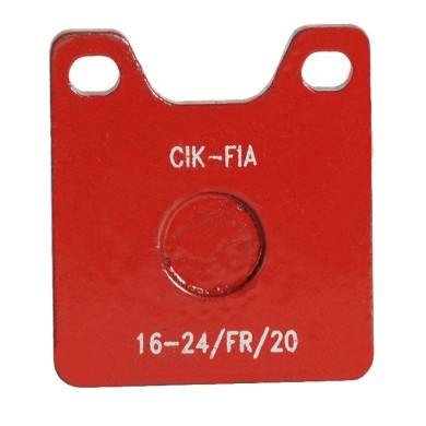 Bremsbelag Hinten ORIGINAL Mod. ELZ / KR22 Rot Kart Republic