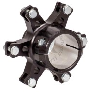 Schwimmender Scheibenhalter aus Aluminium 50 mm STAR