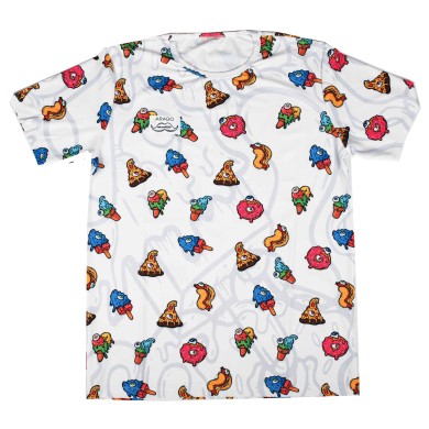 T-Shirt WHITE Food MAD56, mondokart, kart, kart store, karting