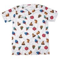 T-Shirt BIANCA Food MAD56, MONDOKART, kart, go kart, karting